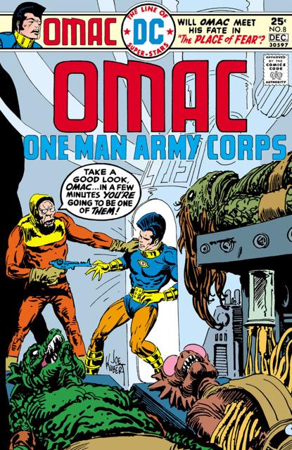 Omac #8 comic cover