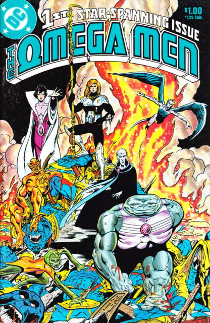 Omega Men Vol 1 #1 comic cover