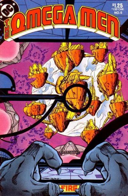 Omega Men Vol 1 #5 comic cover