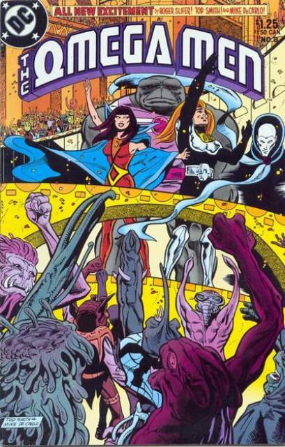 Omega Men Vol 1 #8 comic cover