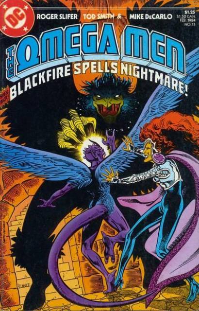 Omega Men Vol 1 #11 comic cover