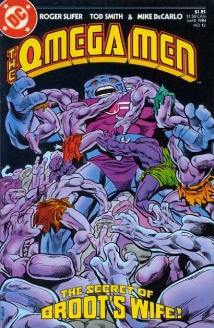 Omega Men Vol 1 #12 comic cover