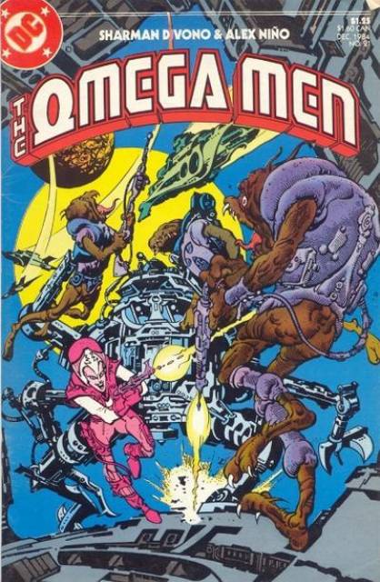 Omega Men Vol 1 #21 comic cover