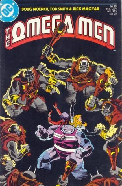 Omega Men Vol 1 #22 comic cover