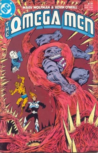 Omega Men Vol 1 #24 comic cover