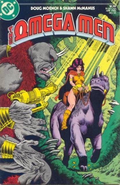 Omega Men Vol 1 #25 comic cover