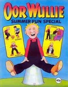 Oor Wullie Summer Fun Special 1983 comic cover