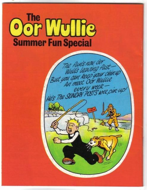 Oor Wullie Summer Fun Special 1984 comic cover