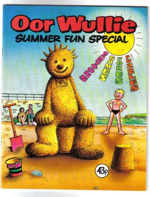Oor Wullie Summer Fun Special 1985 comic cover