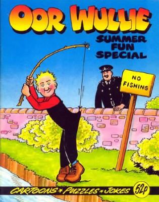 Oor Wullie Summer Fun Special 1986 comic cover