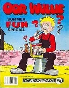 Oor Wullie Summer Fun Special 1990 comic cover