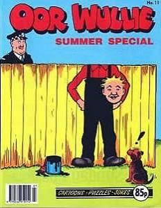 Oor Wullie Summer Fun Special 1991 comic cover