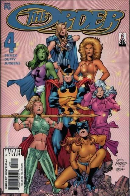 Order #4 comic cover