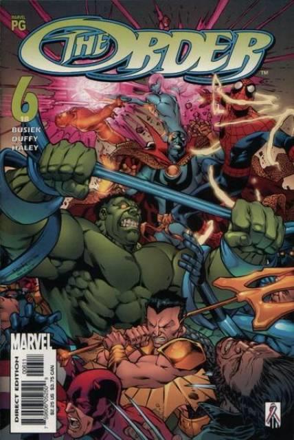 Order #6 comic cover