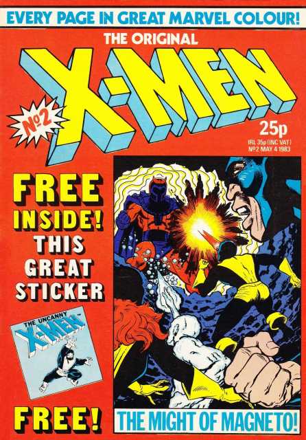 Original X-MEN #2 comic cover