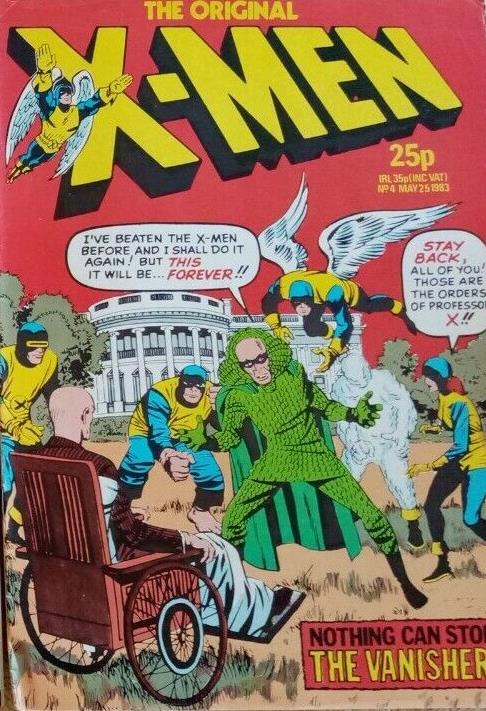 Original X-MEN #4 comic cover
