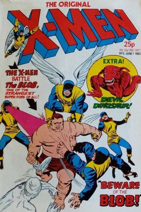 Original X-MEN #5 comic cover