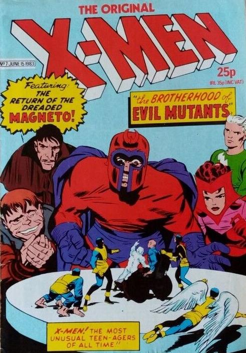 Original X-MEN #7 comic cover