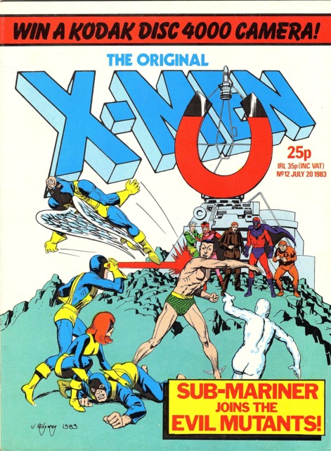 Original X-MEN #12 comic cover