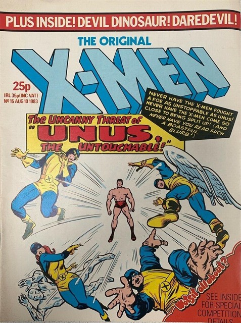 Original X-MEN #15 comic cover
