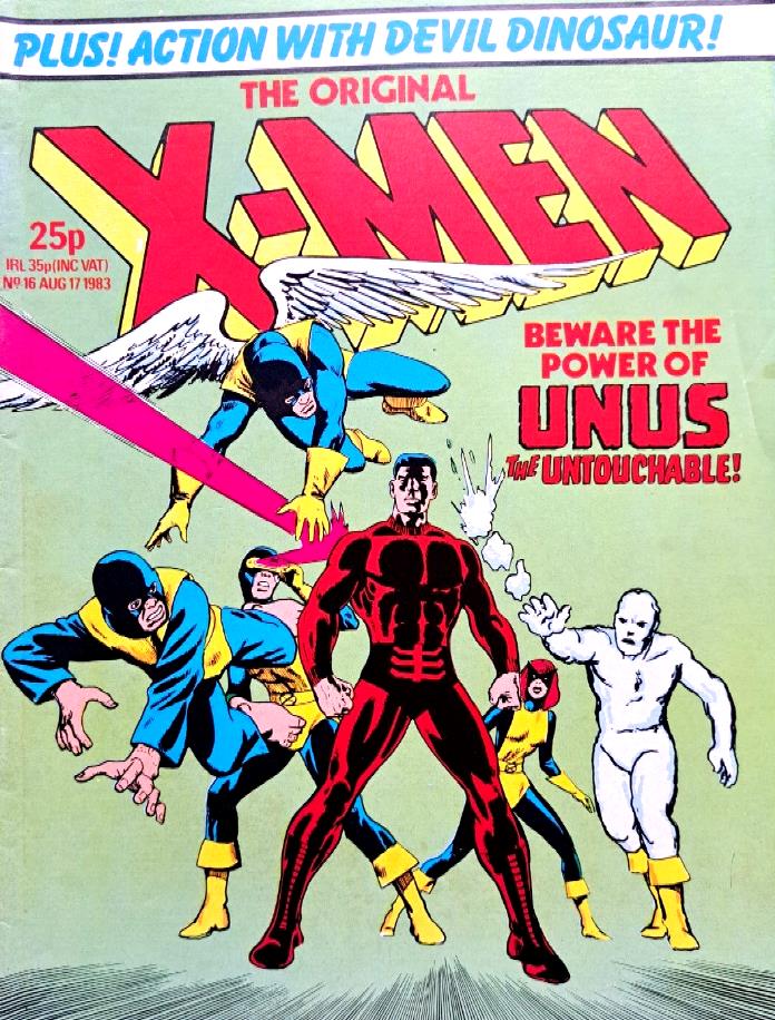 Original X-MEN #16 comic cover
