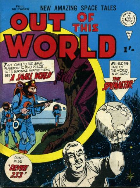 Out of This World #3 comic cover