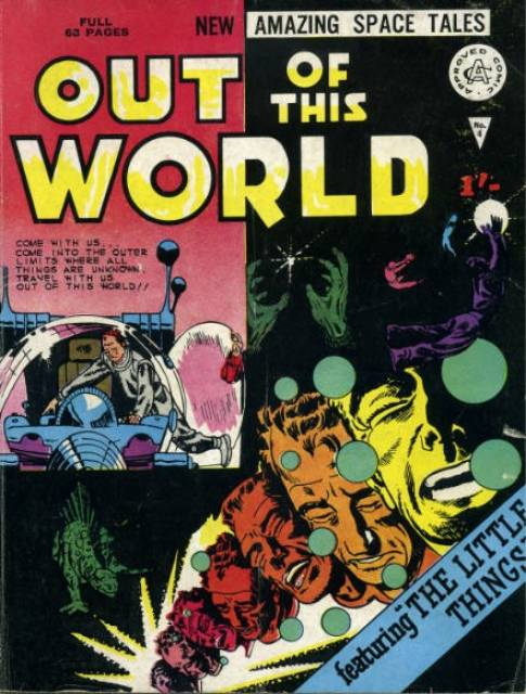 Out of This World #4 comic cover