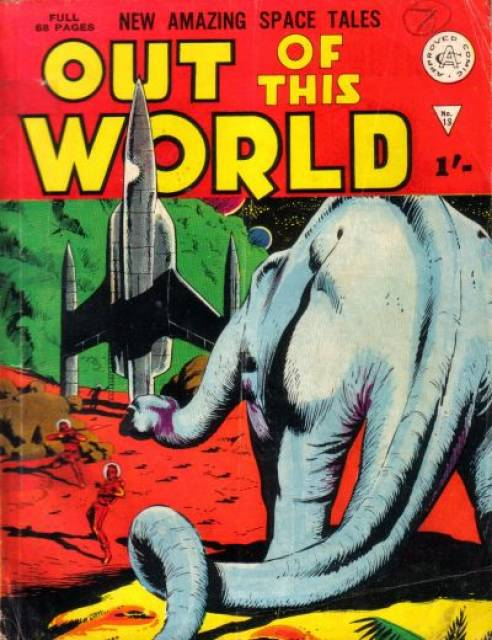 Out of This World #13 comic cover