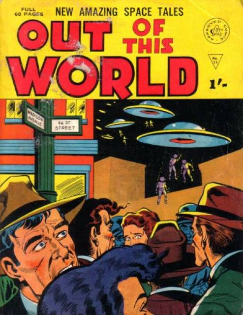 Out of This World #15 comic cover