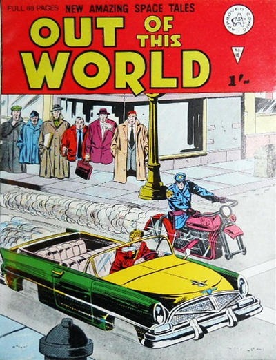 Out of This World #16 comic cover