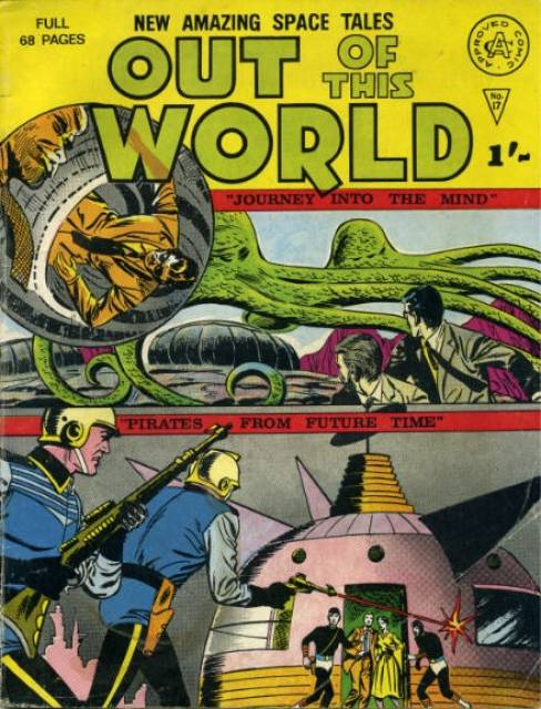 Out of This World #17 comic cover