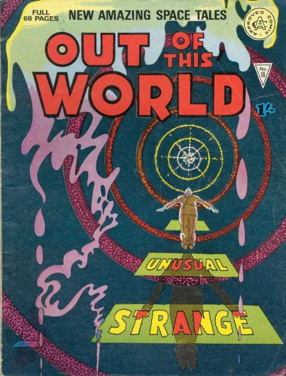 Out of This World #18 comic cover
