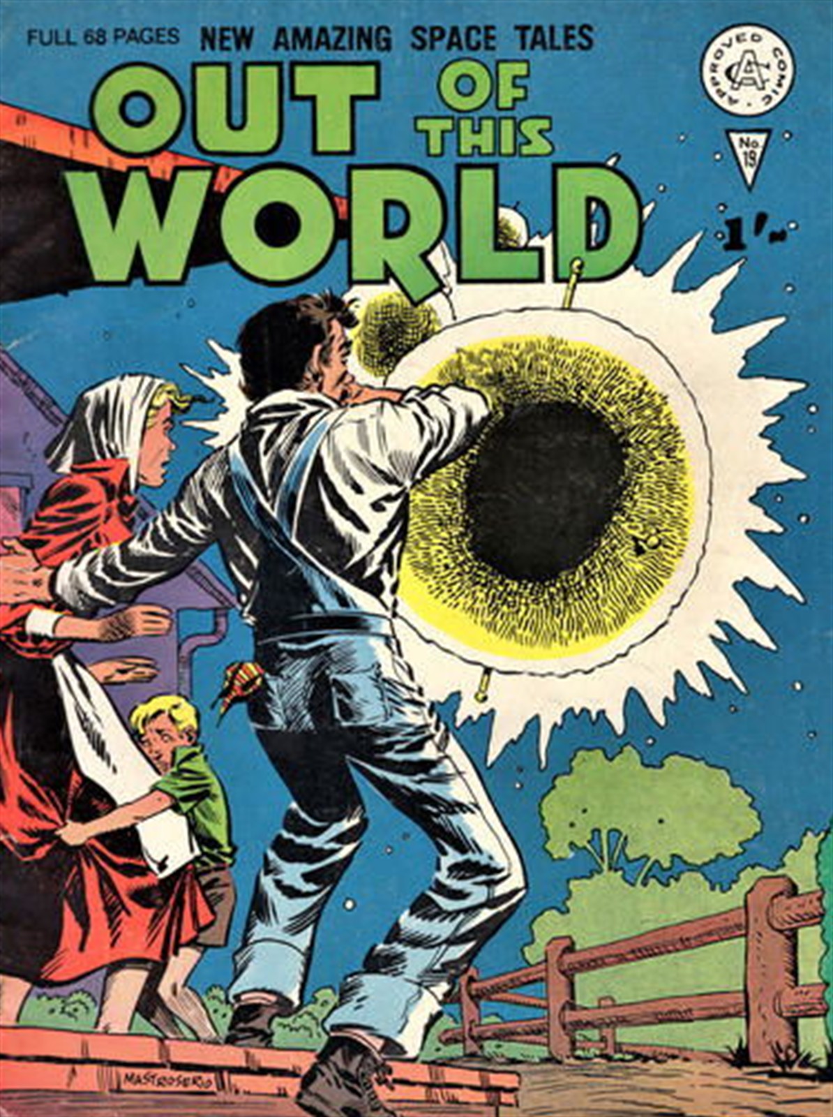 Out of This World #19 comic cover