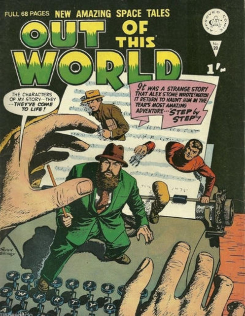 Out of This World #20 comic cover