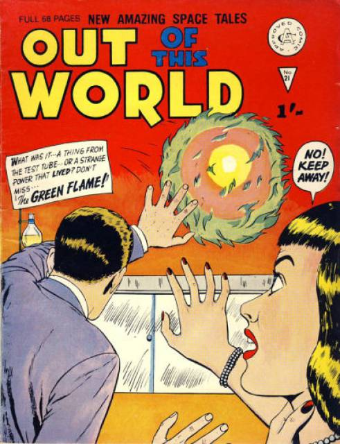 Out of This World #21 comic cover