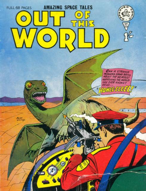 Out of This World #23 comic cover