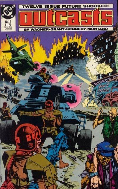 Outcasts #8 comic cover