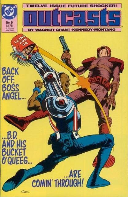 Outcasts #9 comic cover