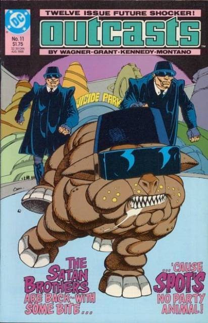 Outcasts #11 comic cover