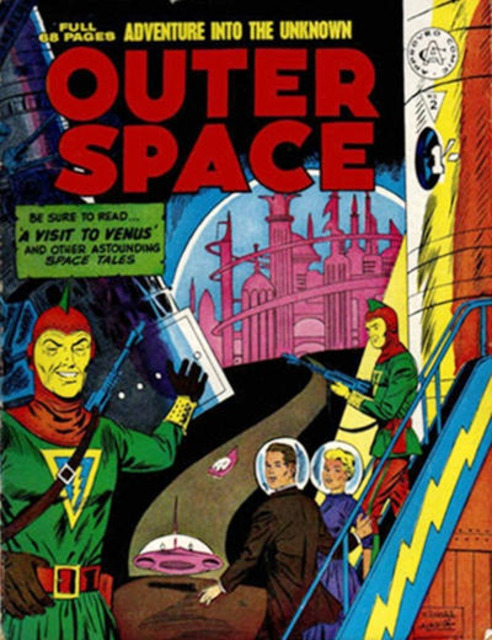 Outer Space #2 comic cover