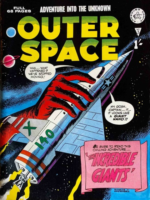 Outer Space #3 comic cover