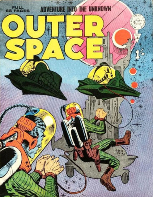 Outer Space #4 comic cover