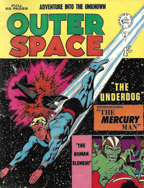 Outer Space #6 comic cover