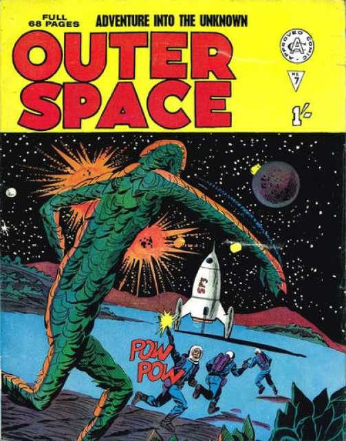 Outer Space #7 comic cover
