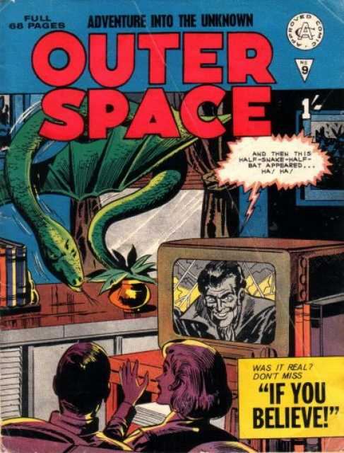 Outer Space #9 comic cover