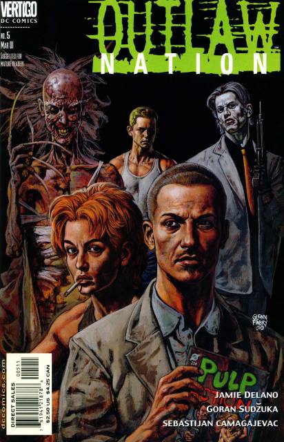 Outlaw Nation #5 comic cover