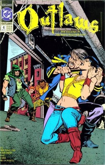 Outlaws #4 comic cover