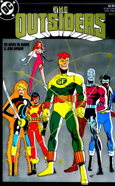 Outsiders Vol 1 #1 comic cover