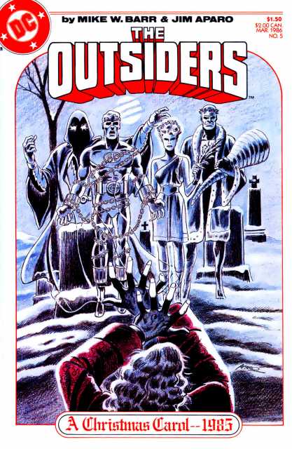 Outsiders Vol 1 #5 comic cover