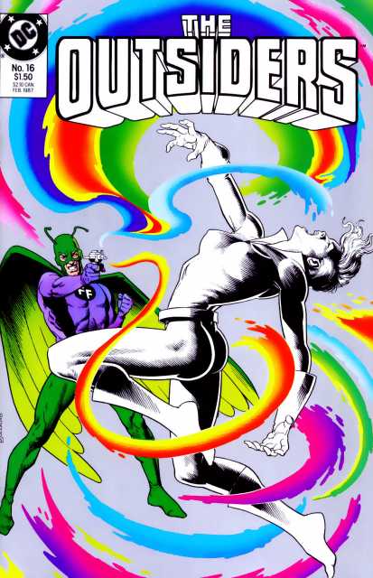 Outsiders Vol 1 #16 comic cover